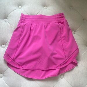 Lululemon sonic pink athletic skirt size 4